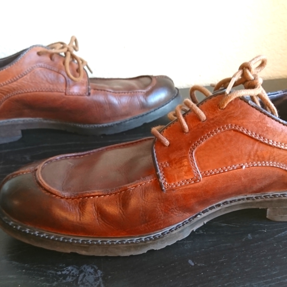 Rockport Mens Shoes Brown Leather size US 9.5